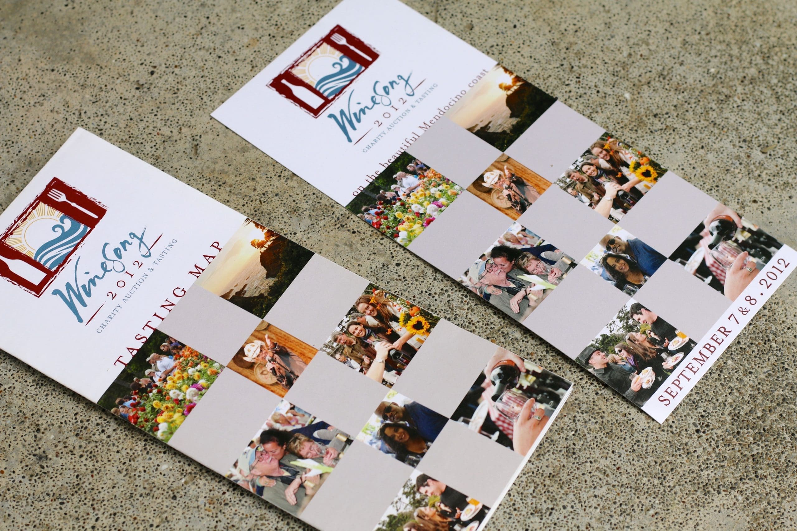 Winesong Tasting Map & Save the Date