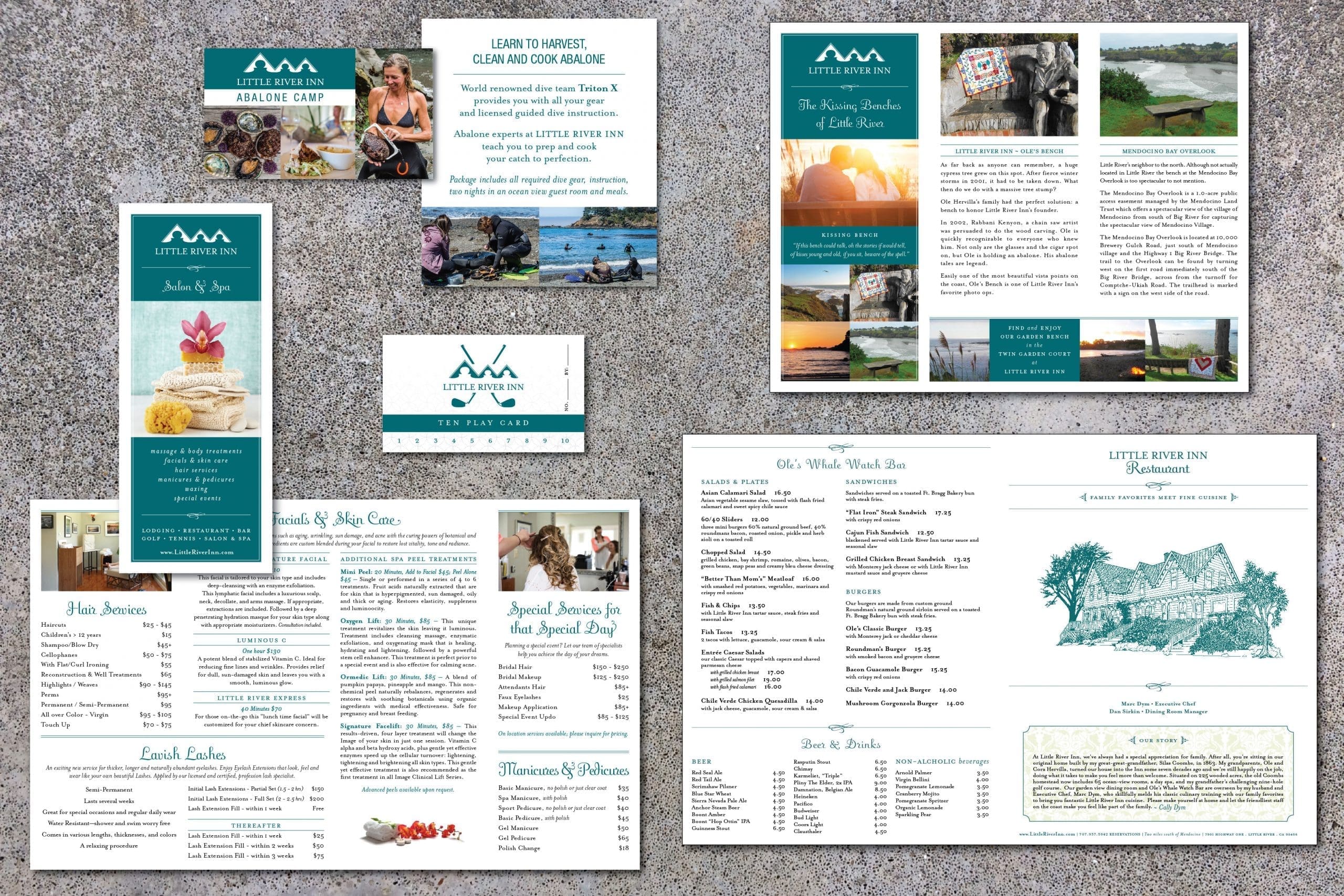 Little River Inn Branding Materials