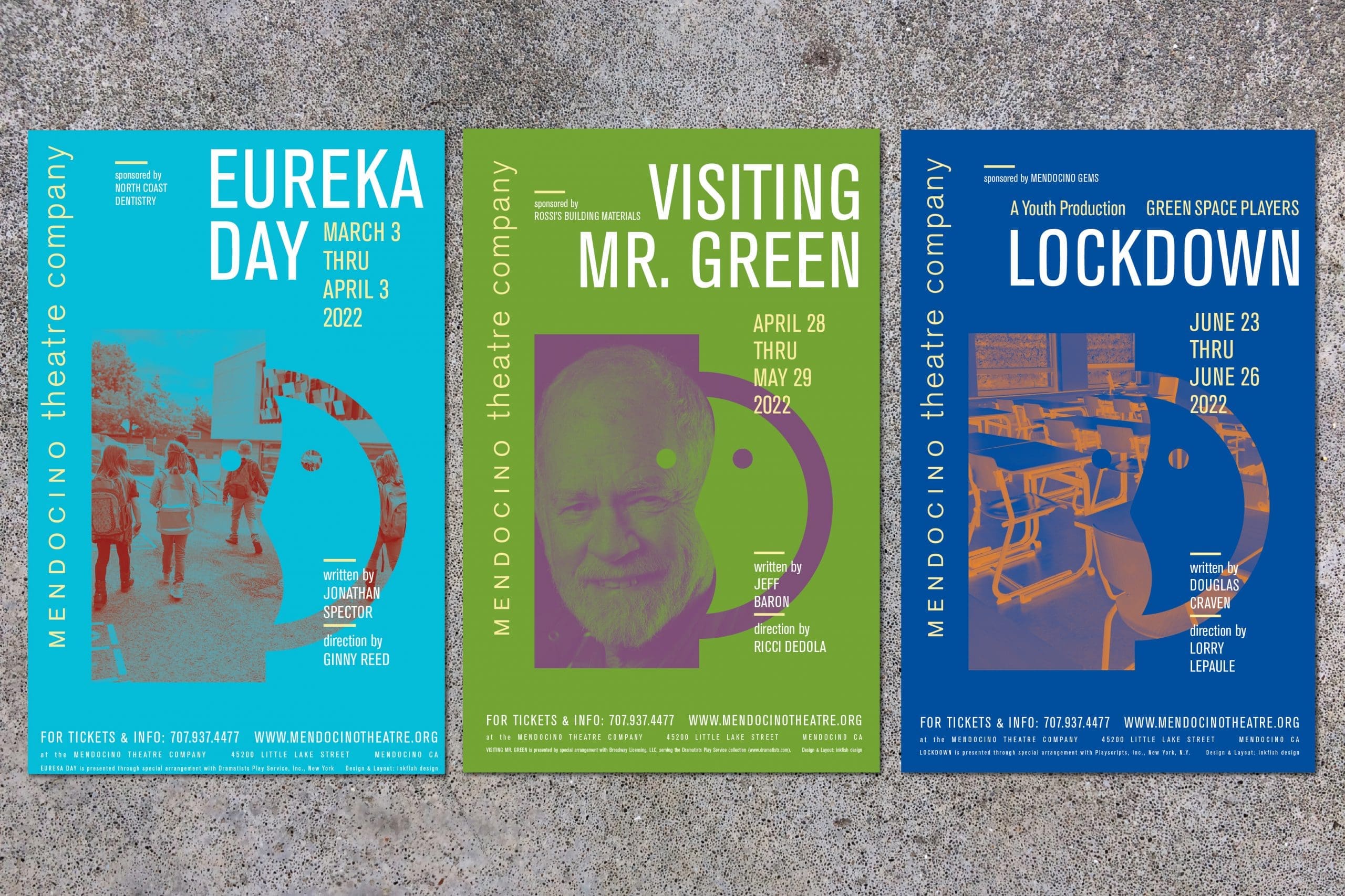 Mendocino Theatre Company 2022 Posters